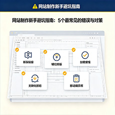 德格建站-网站制作新手避坑指南：5个最常见的错误与对策