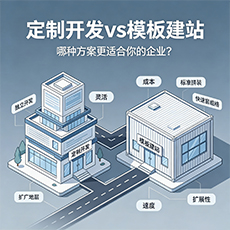 甘孜建站-定制开发vs模板建站:哪种方案更适合你的企业?