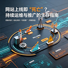 得荣建站-网站上线即“死亡”？持续运维与推广的生存指南
