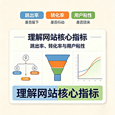 甘孜建站-理解网站核心指标：跳出率、转化率与用户粘性